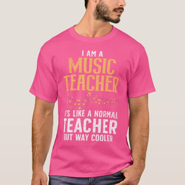 Camiseta Arte legal De Professores De Música Para Mulheres (Frente)