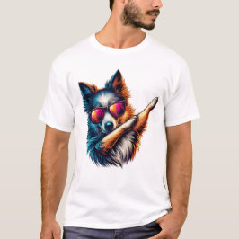 Camiseta Arte Legal do Cão Dabbing