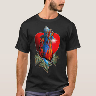 Camiseta Arte Legal do Falador de Caranguejo para Homens Mu