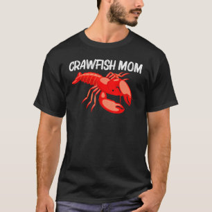 Camiseta Arte legal Para Mamãe Lagosta Crawdad B