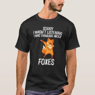 Camiseta Arte legal Sobre Raposa Para Homens Mulheres A Dab