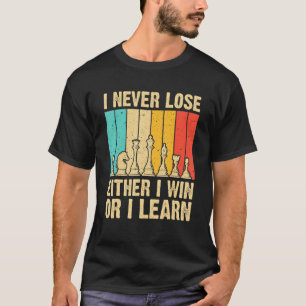 Camiseta Arte legal Sobre Xadrez Para Homens Mulheres Crian