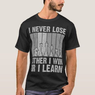 Camiseta Arte legal Sobre Xadrez Para Homens Mulheres Crian