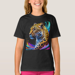Camiseta Arte-leopardo