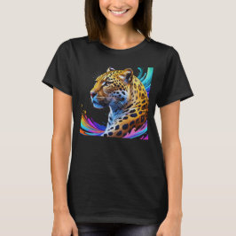 Camiseta Arte-leopardo