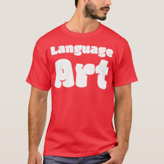 Camiseta Arte linguística