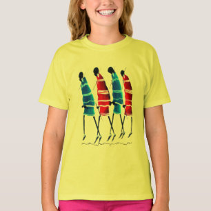 Camiseta Arte Maasai ousada encontra estilo de rua parisien