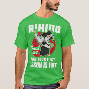 Camiseta Arte Marcial Aikido Japão Aikidoka Artista Marcial