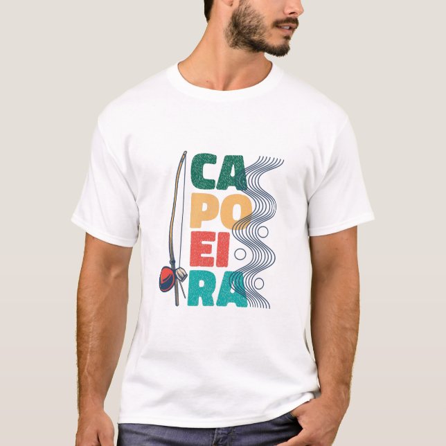 Camiseta Arte Marcial Brasileira da Capoeira (Frente)