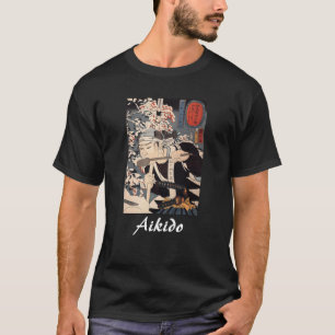Camiseta Arte marcial do japonês do Aikido