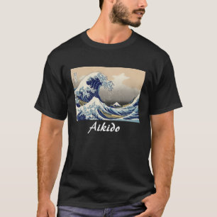 Camiseta Arte marcial do japonês do Aikido