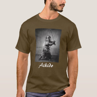 Camiseta Arte marcial do japonês do Aikido