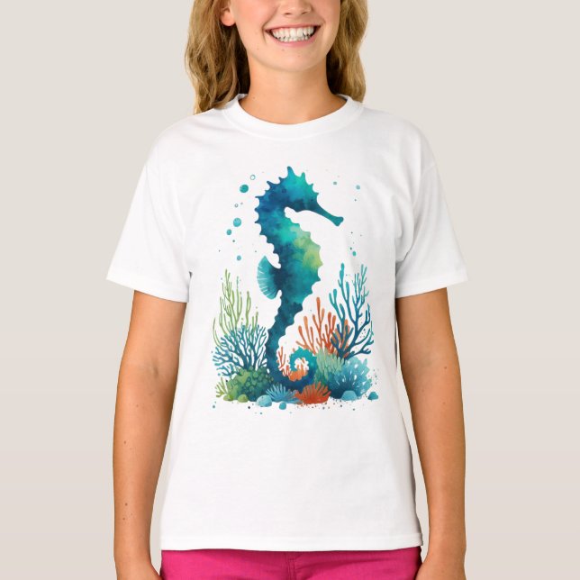 Camiseta Arte marítima náutica/praia/costeira (Frente)