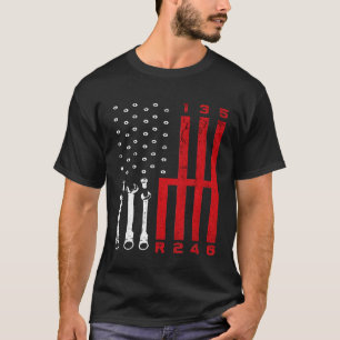 Camiseta Arte Mecânica de Desvio de Carro Arena de Arrasto