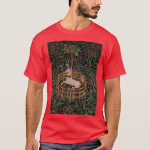 Camiseta Arte Média dos Animais Mágicos da Unicórn