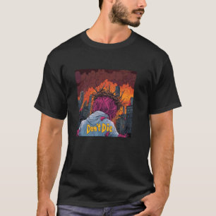 Camiseta Arte Messias Distópica - Estética de Sobrevivência