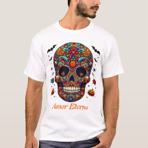 Arte Mexicano Tradicional de Crânio de Açúcar de H