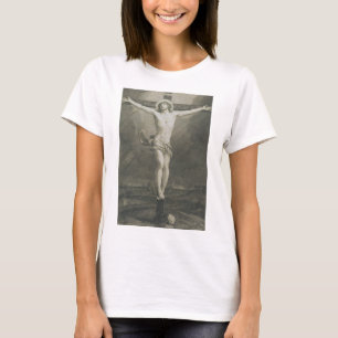 Camiseta Arte Minimalista Crucificação Monomática