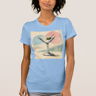 Camiseta Arte Minimalista Pastel Moderno de Meados do Sécul