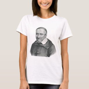 Camiseta Arte Misericórdia Suave de São Vicente de Paulo