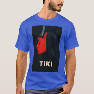 Camiseta Arte moderna em Tiki com TSirt estético em negrito
