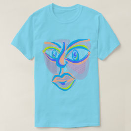 Camiseta Arte Moderna Facial