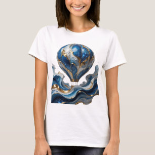 Camiseta Arte Motivo Artístico ABSTRATA Dourada v2