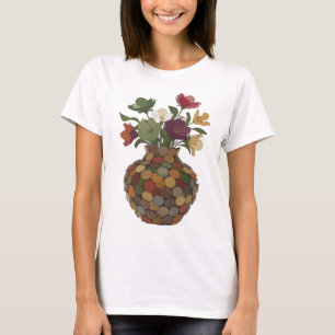 Camiseta Arte Motivo Artístico Abstrato Cinza Icônico v2