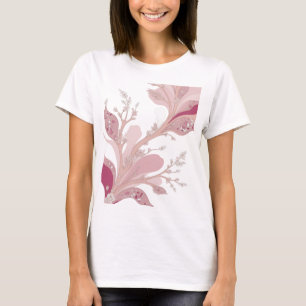 Camiseta Arte Motivo Artístico Abstrato Prata Afiado