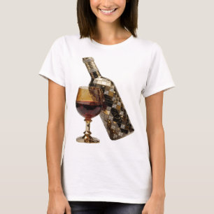 Camiseta Arte Motivo Artístico Abstrato Prata Engraçado v2