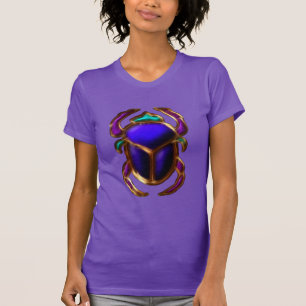 Camiseta Arte Mystical egípcia antiga do escaravelho