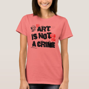 Camiseta Arte não é crime III