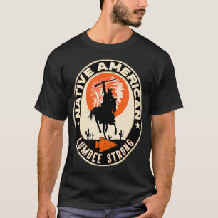 Camiseta Arte Nativa do Orgulho Indiano da Tribo Lumbee