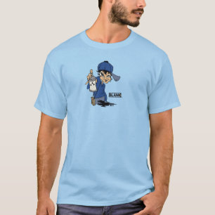 CAMISETA ARTE NEGRA - ESPADA DE GAROTA