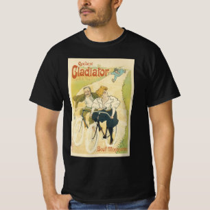 Camiseta Arte Nova Antiga, Bicicletas Gladiator Cycles