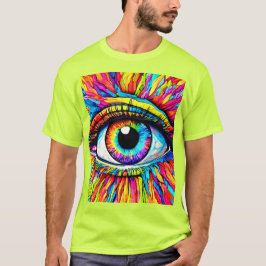 Camiseta Arte Olular Vibrante