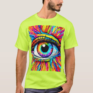Camiseta Arte Olular Vibrante