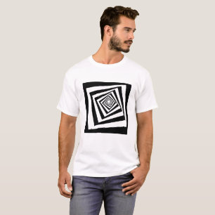 Camiseta arte óptica