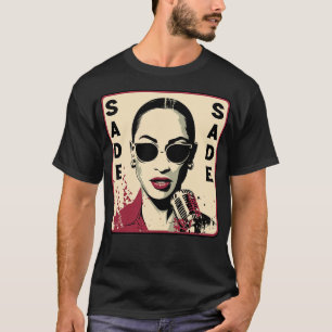 Camiseta Arte original do ventilador Sade 80