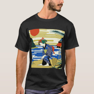 Camiseta Arte Original Ukiyo-e Japonês