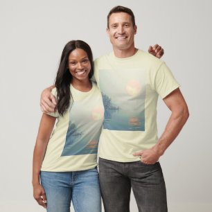 Camiseta Arte pacífica de inverno