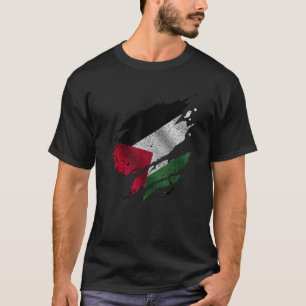 Camiseta Arte Palestina Orgulhosa Arruinada Arruinada Arrui