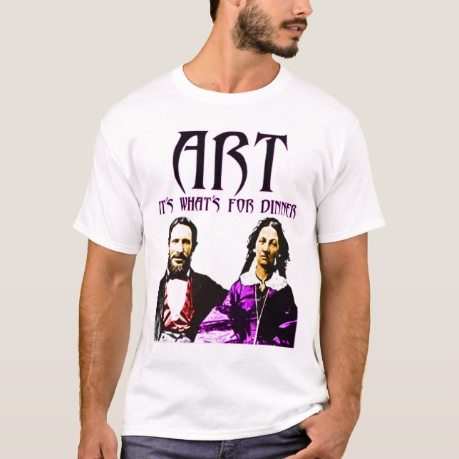 Camiseta Arte para o comensal (Frente)