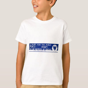 Camiseta Arte para o público - poster de WPA -