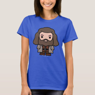 Camiseta Arte Personagem de desenho animado Hagrid
