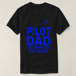 Camiseta Arte-Piloto Funny Para Aviões-Piloto De Pai