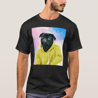 Camiseta Arte Pintada de Cachorro