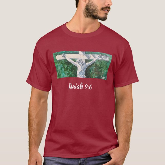 Camiseta Arte Pintada De Mão Original Para Salvador De Nata (Frente)