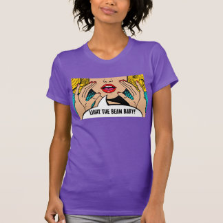 Camiseta Arte pop - Acenda O Bebê Bebê!