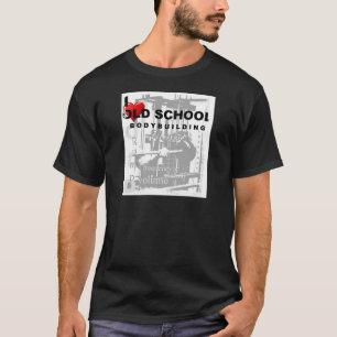 Camiseta Arte pop esportiva de musculação antiga